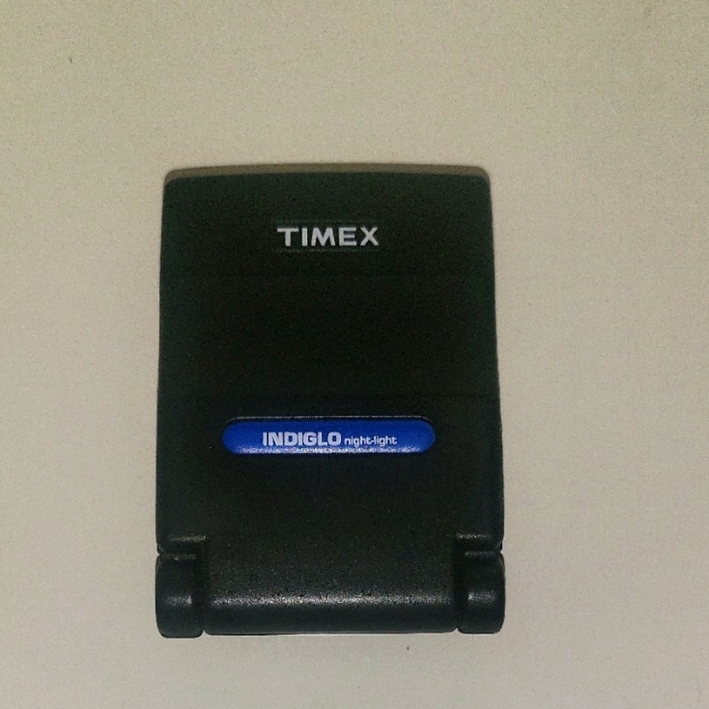 VTG Timex Black and Blue Indiglo Night Light